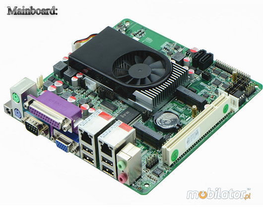 Przemysowy fanless MiniPC IBOX-H25-X7