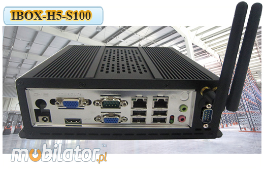 Przemysowy Fanless MiniPC IBOX-H5-S100