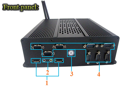 Przemysowy Fanless MiniPC IBOX-H5-S100