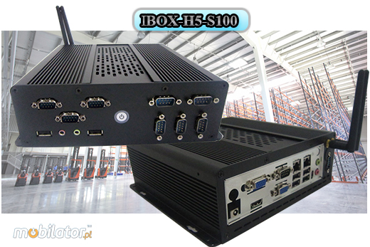 Przemysowy Fanless MiniPC IBOX-H5-S100