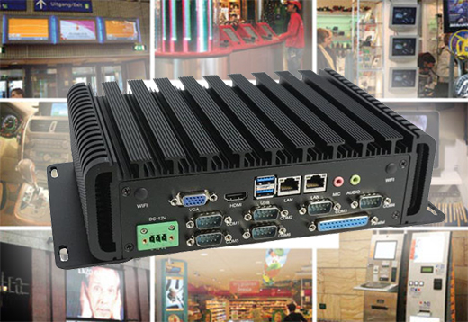 Industrial Computer Fanless Mini PC IBOX-I3-3110m (WiFi)