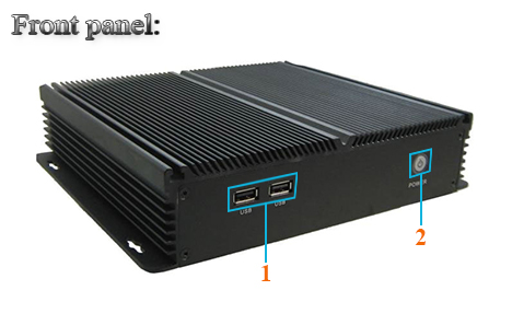 Przemysowy Fanless MiniPC IBOX-I3-3217u