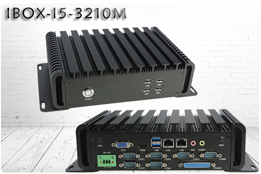 Industrial Computer Fanless Mini PC IBOX-I5-3210m (WiFi)