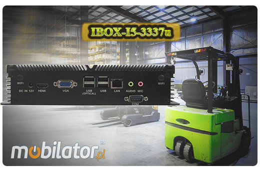 Przemysowy Fanless MiniPC IBOX-I5-3337u