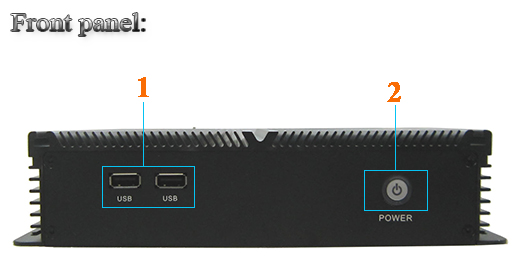 Przemysowy Fanless MiniPC IBOX-ION3