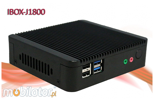 Industrial Computer Fanless MiniPC Nuc IBOX-Nano- J1800 N2A