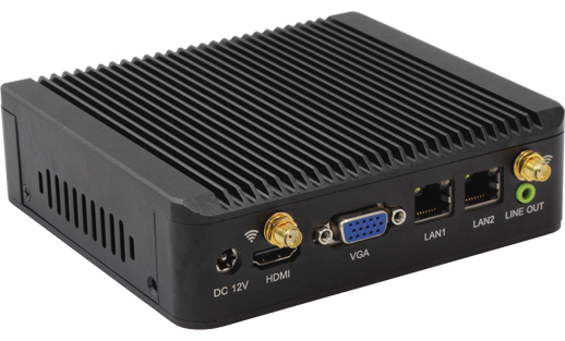 Industrial Computer Fanless MiniPC Nuc IBOX-Nano- J1900