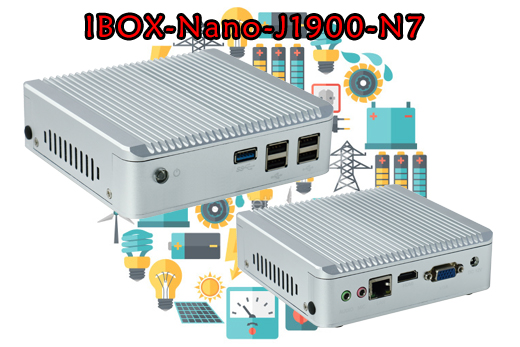 Industrial Computer Fanless MiniPC Nuc IBOX-Nano-J1900