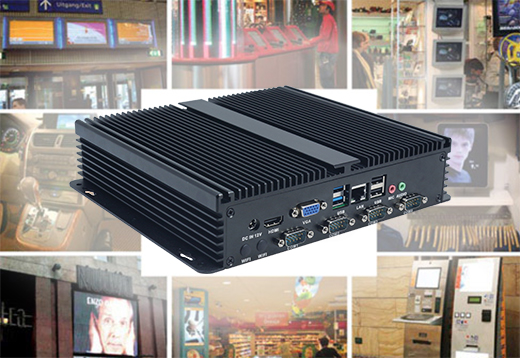 Industrial Computer Fanless MiniPC IBOX-J1900C 