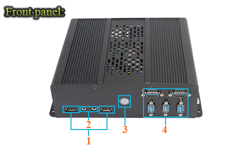 Przemysowy Fanless MiniPC IBOX-M847-S100
