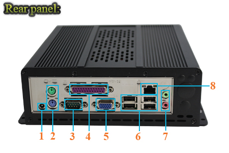 Przemysowy Fanless MiniPC IBOX-M847-S100
