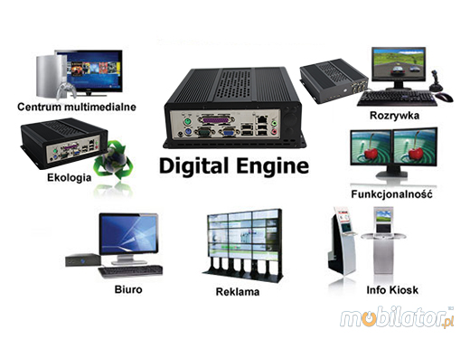 Przemysowy Fanless MiniPC IBOX-M847-S100