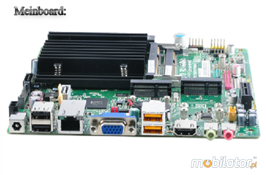 Przemysowy fanless MiniPC IBOX-N2800B