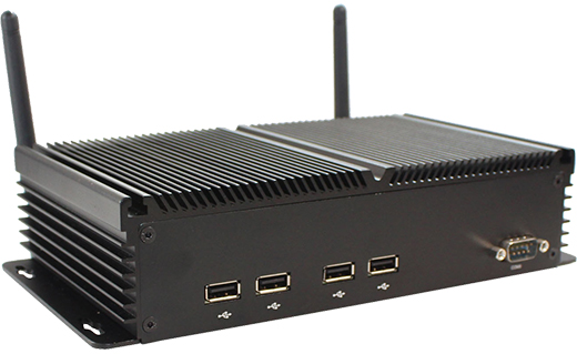 Industrial Computer Fanless Mini PC  IBOX-N2900A