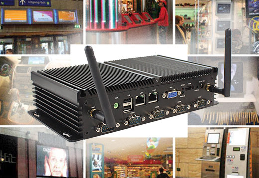 Industrial Computer Fanless Mini PC IBOX-N2900A