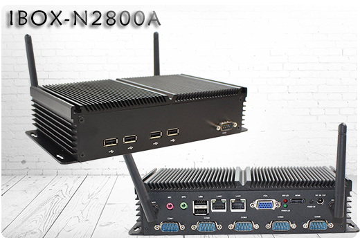 Industrial Computer Fanless Mini PC IBOX-N2900A