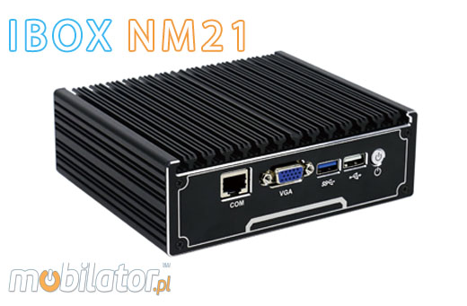 Strengthened Mini Industrial Computer Fanless MiniPC IBOX-NM21  umpc mobilator intel celeron J1900