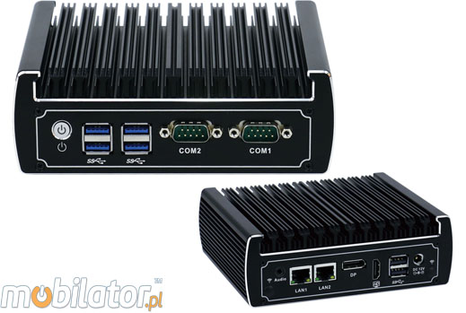 Durable Computer Industrial Fanless MiniPC IBOX-NM31A  umpc mobilator  intel core i3