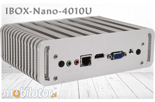 Industrial Computer Fanless Mini PC IBOX-Nano 4010U