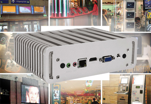 Industrial Computer Fanless Mini PC IBOX-Nano 4010U