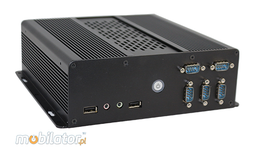 Przemysowy Fanless MiniPC IBOX-i3D61-S100-RS422/485
