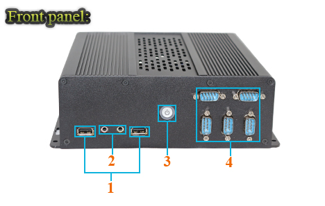 Przemysowy Fanless MiniPC IBOX-i3D61-S100