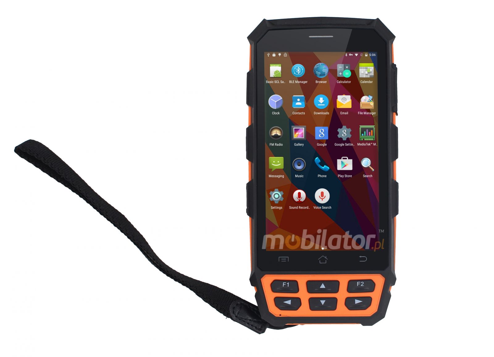 MobiPad C50 v.4.1 - Rugged (IP65) industrial data collector - Android 7.0, HF RFID 