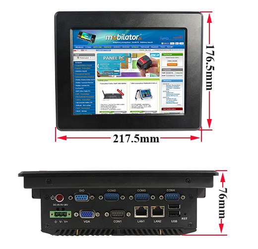 Operating Panel Fanless Panel PC ITPC-A8 (WiFi)