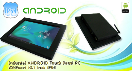 Industial ANDROID Touch Panel PC AV-Panel 10.1 inch IP54 Przmysowy Panel PC Andoid AV-Panel 10.1 WiFI Norma odpornoci IP54 Przemysowy komputer panelowy Ekran rezystancyjny 4 wire resistive wywietlacz 10.1 cali mobilator.pl New Portable Devices Windows  ANDRIOD PANEL PC KOMPUTER ANDROID