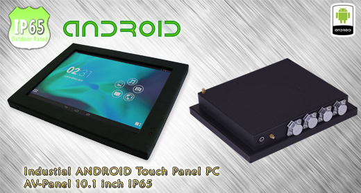 Industial ANDROID Touch Panel PC AV-Panel 10.1 inch IP65 Przmysowy Panel PC Andoid AV-Panel 10.1 WiFI Norma odpornoci IP65 Przemysowy komputer panelowy Ekran rezystancyjny 4 wire resistive wywietlacz 10.1 cali mobilator.pl New Portable Devices Windows  ANDRIOD PANEL PC KOMPUTER ANDROID
