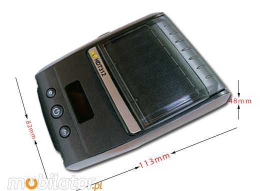MobiPrint  MP-300 Drukarka termiczna mini drukarka logo mechanizm Interfejs USB Bluetooth RS232 Mobilna Drukarka mobilator.pl windows android  New Portable Devices