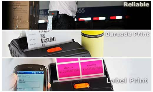 MobiPrint  MP-RGMLP58A Drukarka termiczna thermal label mini drukarka logo mechanizm Interfejs USB Bluetooth WiFi Mobilna Drukarka mobilator.pl windows android  New Portable Devices