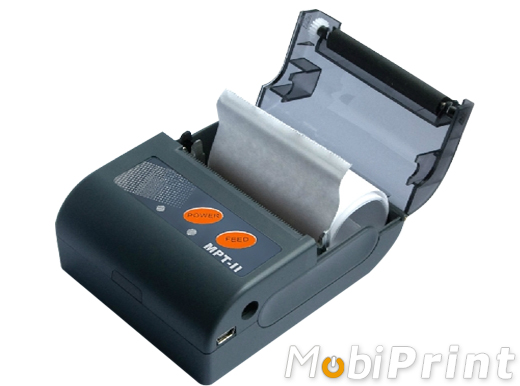 MobiPrint MP-T2 Drukarka termiczna mini drukarka kodw  Interfejs  Bluetooth  Mobilna Drukarka mobilator.pl windows android  New Portable Devices Mobile Printer
