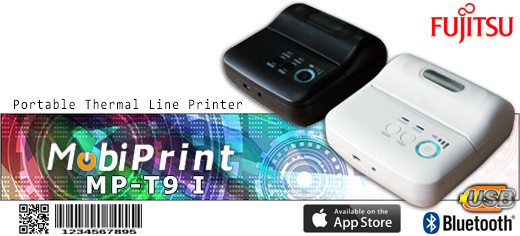 MobiPrint MP-T7 Drukarka termiczna Thermal Line  mini drukarka kodw mechanizm FUJITSU Interfejs  Bluetooth USB Mobilna Drukarka mobilator.pl windows android  New Portable Devices mae drukarki paragonw ios maa drukarka przenona portable drukarka kodw Mobile printer mini 