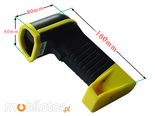 MobiScan Rugged Hand MSB03 Bluetooth 2.0  MOBISCAN MS-B03 Skaner 1D Laser Bezprzewodowy Bluetooth 2.0 Porczny MobiSCAN IP44  Kompatybilny Windows Android  mobilator.pl New Portable Devices Mobilne Skanery kodw kreskowych