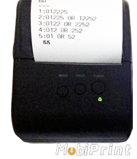 MobiPrint MP-T10 Drukarka termiczna mini drukarka kodw  Interfejs  Bluetooth  Mobilna Drukarka mobilator.pl windows android  New Portable Devices