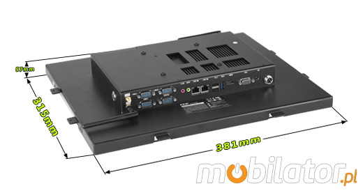 Komputer panelowy (Open Frame) CCETouch CT17-OPCR Komputer panelowy Panel PC Open Frame Przemysowy komputer panelowy Ekran rezystancyjny 5 wire resistive wywietlacz 17 cali mobilator.pl New Portable Devices Windows Intel Celeron Open Frame Touch Screen PC CCETouch CT17-OPCR do zabudowy kiosk internetowy bankomat