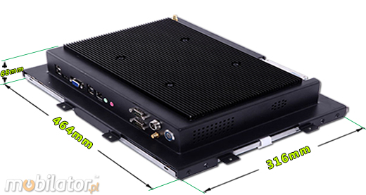 Komputer panelowy (Open Frame) CCETouch CT19-OPC SAW Komputer panelowy Panel PC Open Frame Przemysowy komputer panelowy Ekran rezystancyjny SAW wywietlacz 19 cali mobilator.pl New Portable Devices Windows Intel Celeron Open Frame Touch Screen PC CCETouch CT19-OPC-SAW do zabudowy kiosk internetowy bankomat