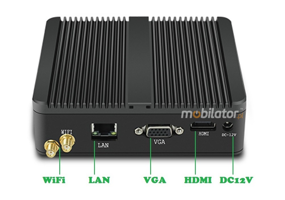 MiniPC yBOX-A30X Light Small Computer WiFi WiFi LAN HDMI Power