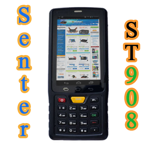 senter ST908W uhf rfid 3g 4g wcdma gsm 1d 2d barcode scanner czytnik kodow kreskowych 2d