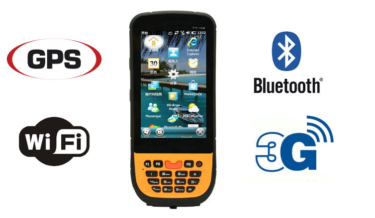 MobiPad rugged data collector rfid nfc wi-fi 1d 2d printer bluetooth gps