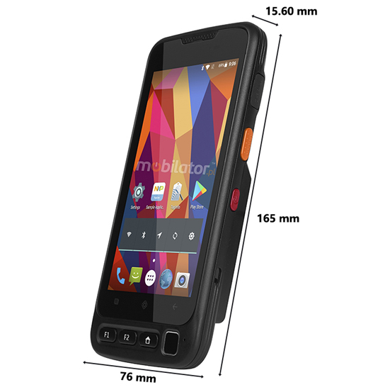 MobiPad V77 v.3 - Modern, rugged (IP67) data terminal with MIL-STD-810G, NFC certificate and a 2D scanner