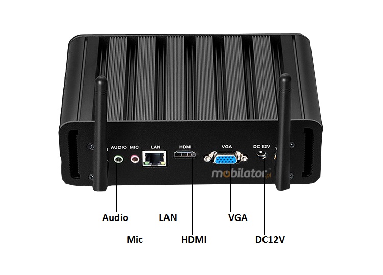 MiniPC yBOX-X30 Light Small Computer WiFi WiFi LAN HDMI Power