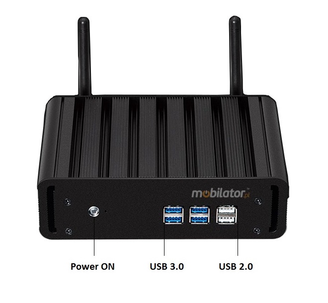 MiniPC yBOX-X30 Mic Audio USB3.0 USB2.0 connectors