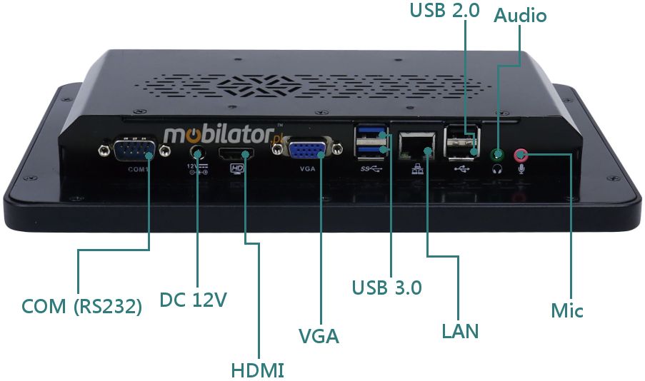 industrial panel pc durable resistant monitor lcd screen  ITPC A101 