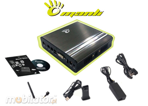 MiniPC Nettop Mini-PC May komputer Manli T6  M-T6H32 Intel Core™ i3-3220T (2x2.8 GHz)  Intel HD 2500 1TB HDD 128GB SSD Windows 7 Windows 8 8GB RAM DDR 3 Chipset H61 i3 i5 i7 T6