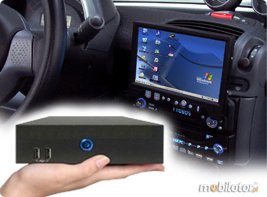 MiniPC Przemysowy AOpen DE35-HD AMD Dual Core T56N 2x1.6GHz 8GB DDR3 128GB SSD SATA 3 mSATA