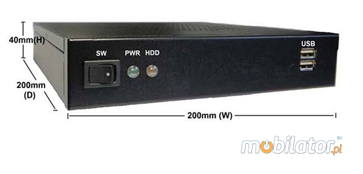 Indrustrial Fanless MiniPC bBOX-AG1190