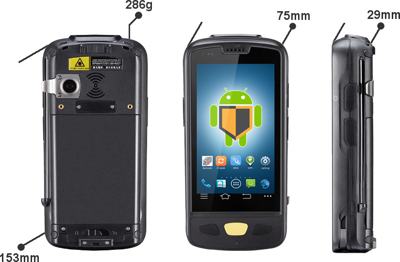 mobipad data collector 980s rugged aparat wi-fi bluetooth scanner 1d 2d rfid