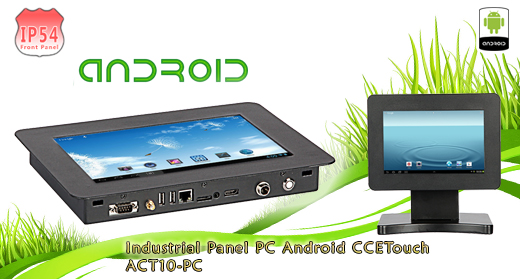 Industial Touch ANDROID PC CCETouch ACT10-PC Przmysowy Panel PC Andoid CCETouch ACT10-PC WiFI Norma odpornoci IP54 Przemysowy komputer panelowy Ekran rezystancyjny 4 wire resistive wywietlacz 10.1 cali mobilator.pl New Portable Devices Windows RS-232 COM ANDRIOD PANEL PC KOMPUTER ANDROID 